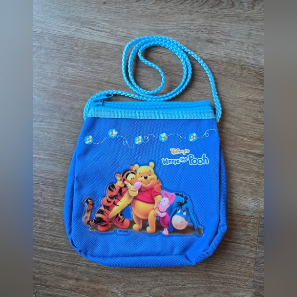 Disney Other - Vintage Y2K Disney Winnie The Pooh Small Kids Purse Sholder Crossbody Bag